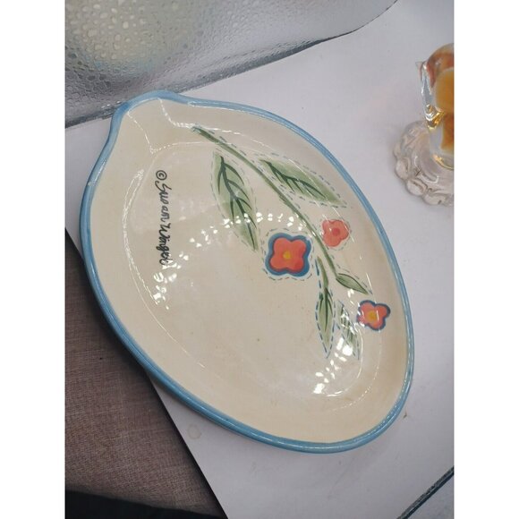 Susan Winget Plate Handpainted Signed - Picture 1 of 2